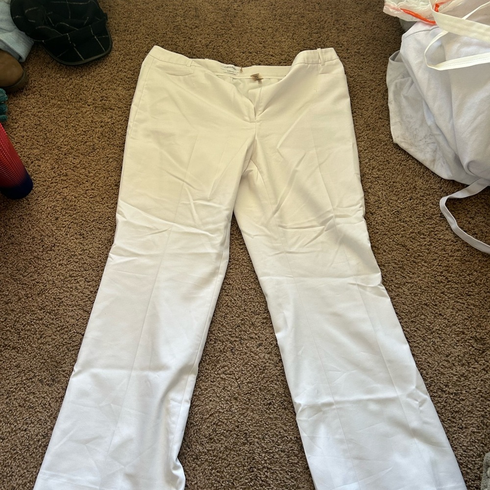 White Dress Pants